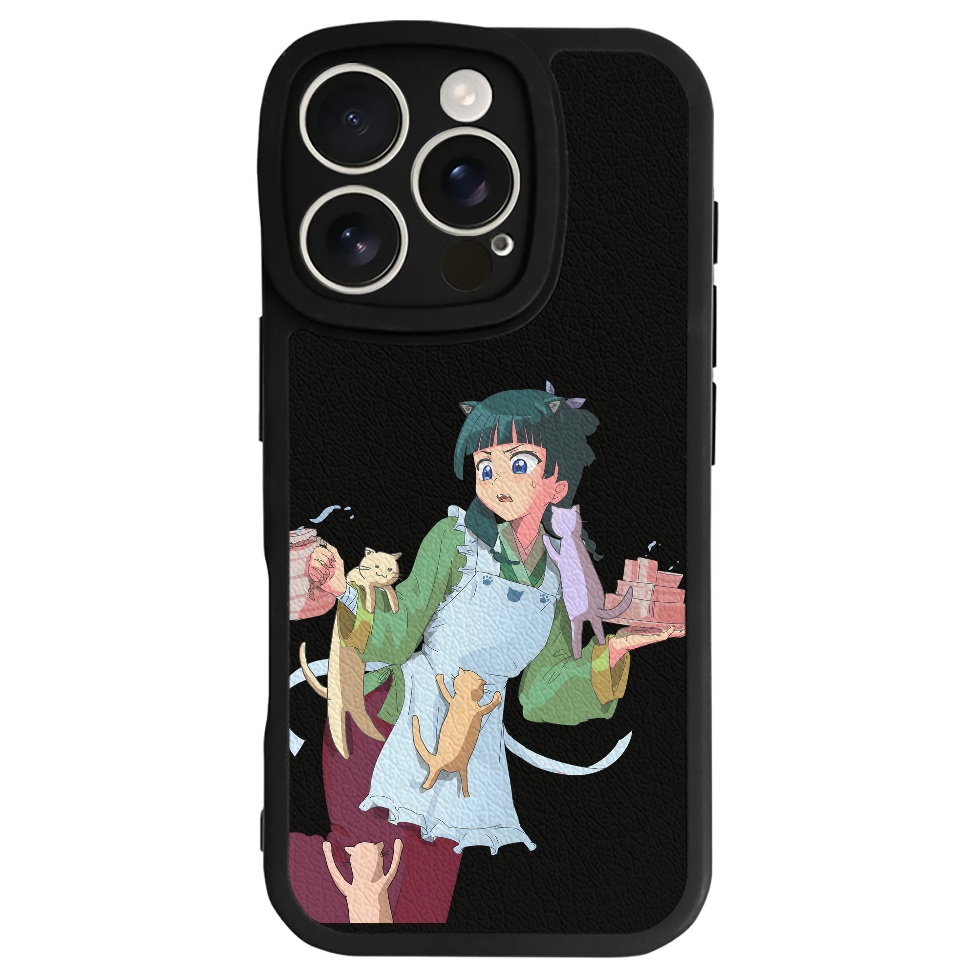 薬屋のひとりごと The Apothecary Diaries 【iPhone 16シリーズ対応】シリコンスマホケース（レザー調） 材質：シリコン